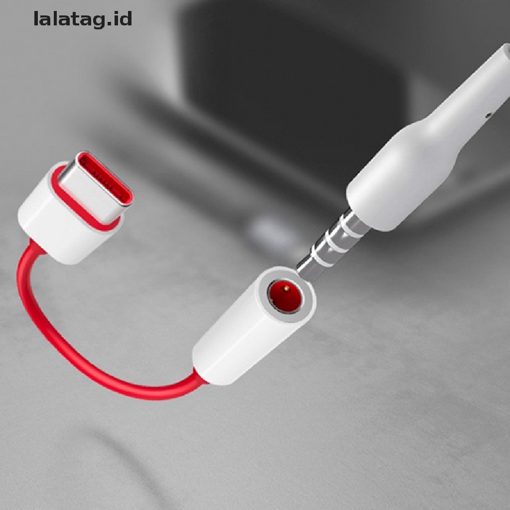 (lalatag) Adapter Jack Audio Aux Earphone Usb Tipe-C Ke 3.5mm Untuk Oneplus 6T 7 Pro