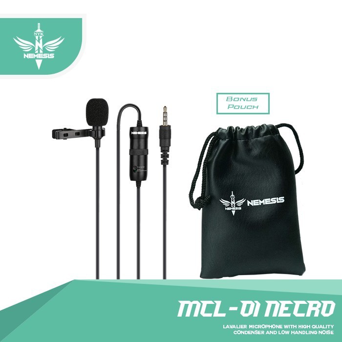 NYK Mic Clip On Necro MCL-01