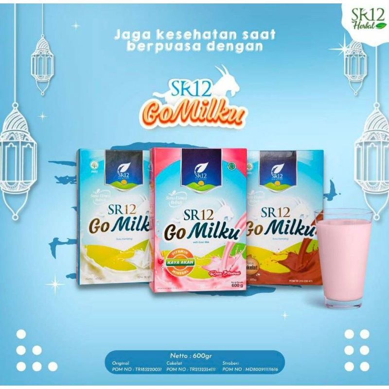 

Gomilku SR12 Susu Kambing Etawa
