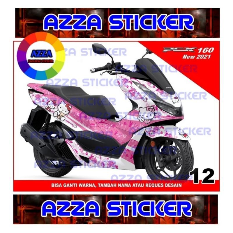Sticker decal PCX 160 Full Body decal PCX 160 Full body 12