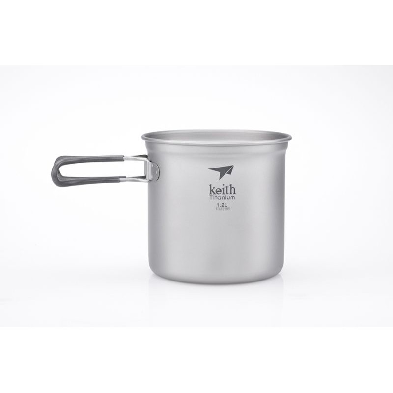 Keith titanium pot 1.2L 1200ml panci foldable Ultralight camping outdoor