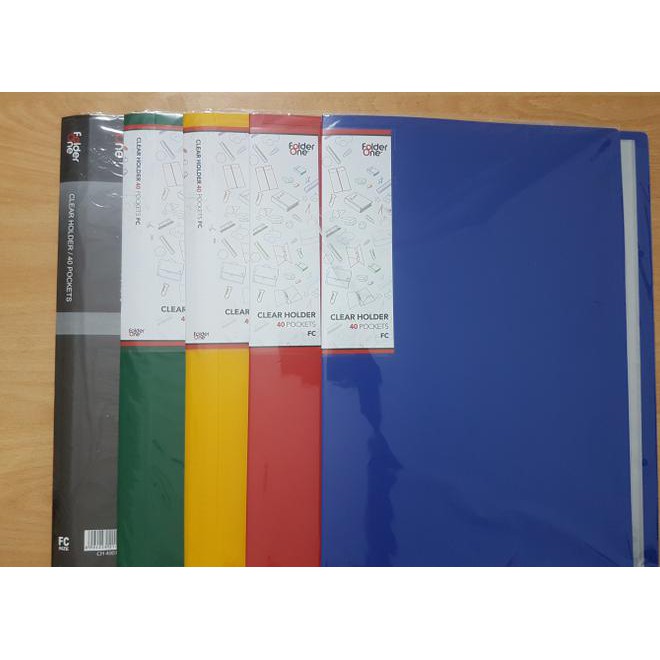 

Clear Holder 40 Lembar Folio / F4 Folder One Kode 207