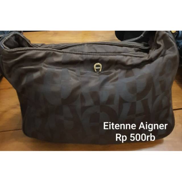 Tas eitenne aigner asli original / preloved tas asli murah second