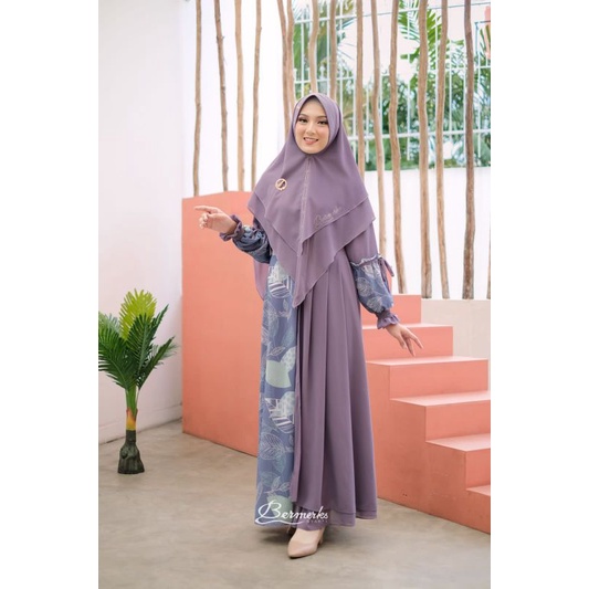 GAMIS CERUTY BABYDOLL Aurel adiba by bermerks/set gamis syari