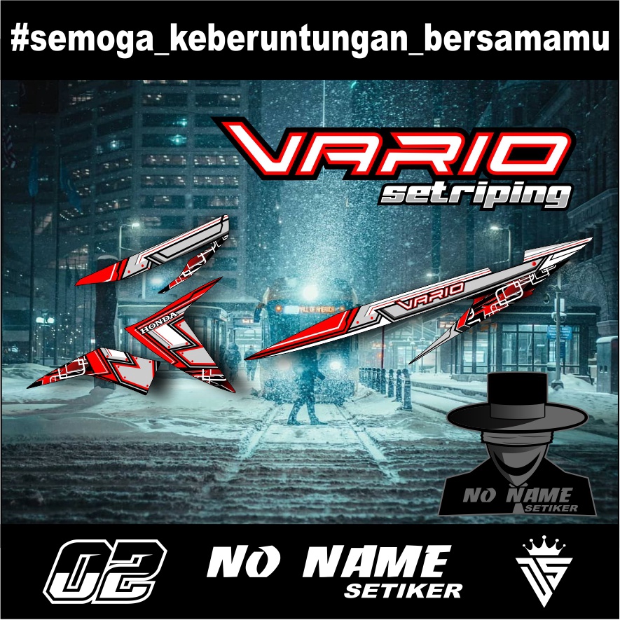 Striping Vario 110 Karbu Cw [dm2] - Striping Variasi List Vario 110 Karbu Cw Racing