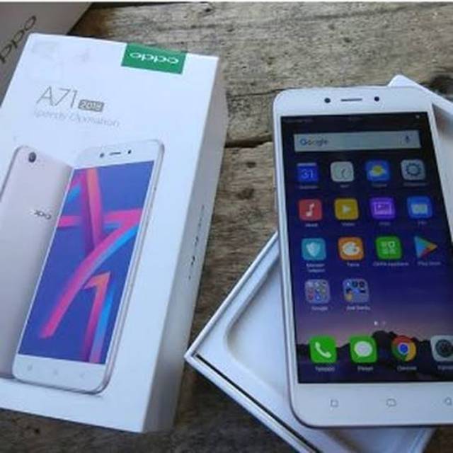 Handphone second murah Oppo A3s 2/16 / oppo a71 blue 2/16