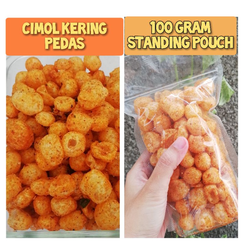 

CIMOL kering pedas 100 gram (standing pouch)