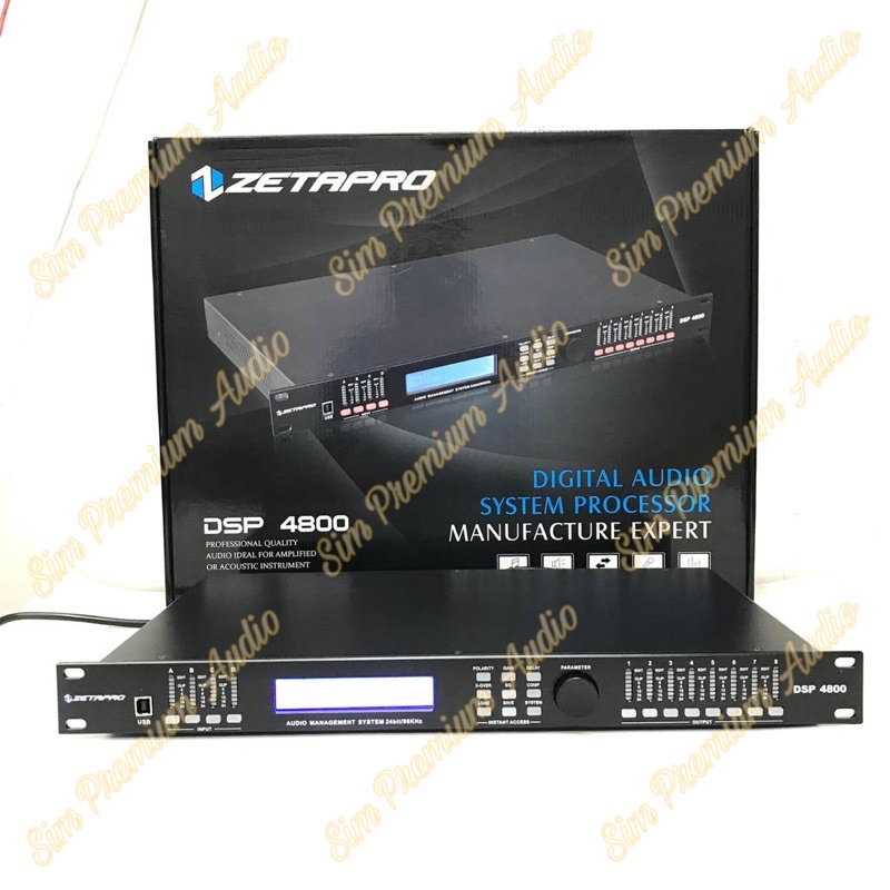 SPEAKER MANAGEMENT ZETAPRO dlms DSP 4800 dsp4800