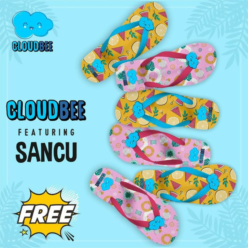 Cloudbee Set Girl Summer free Flip-Flop*