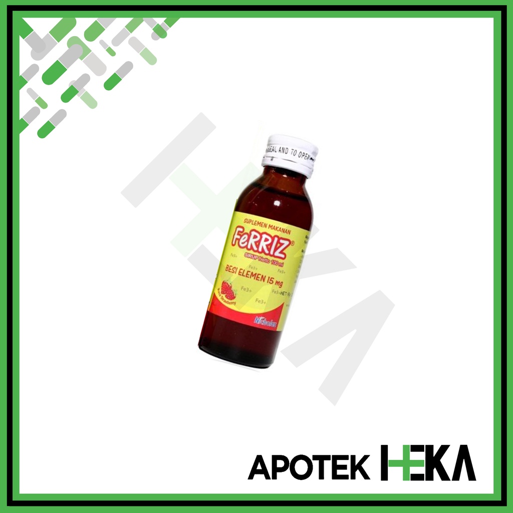 Ferriz Syrup 100 ml - Sirup Suplemen Zat Besi Anak (SEMARANG)