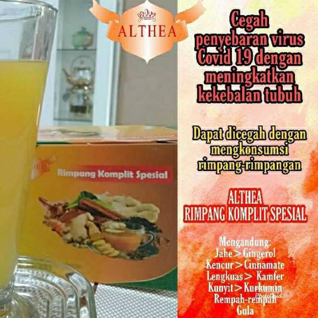 

Althea Rimpang Komplit Spesial