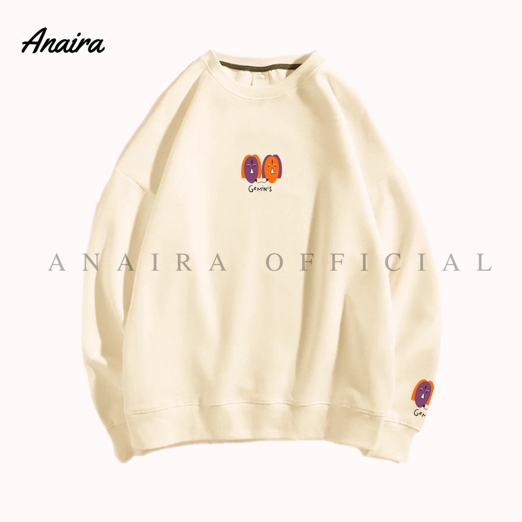 GEMINIS SWEATER CREWNECK ANAIRAOFFICIAL