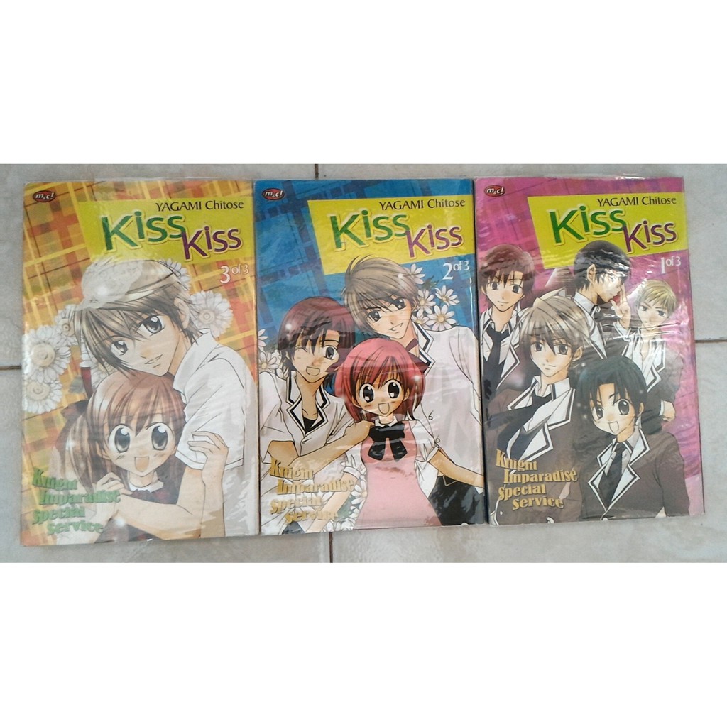 KOMIK KISS KISS 1 3 LENGKAP KARYA YAGAMI CHITOSE Pembuat Komik
