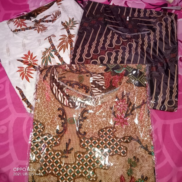 Atasan Batik Dolby Dolbi Dobby Doby Tenun Sutra Tulis Halus Katun Atbm Baron Dengan Potongan 61%!