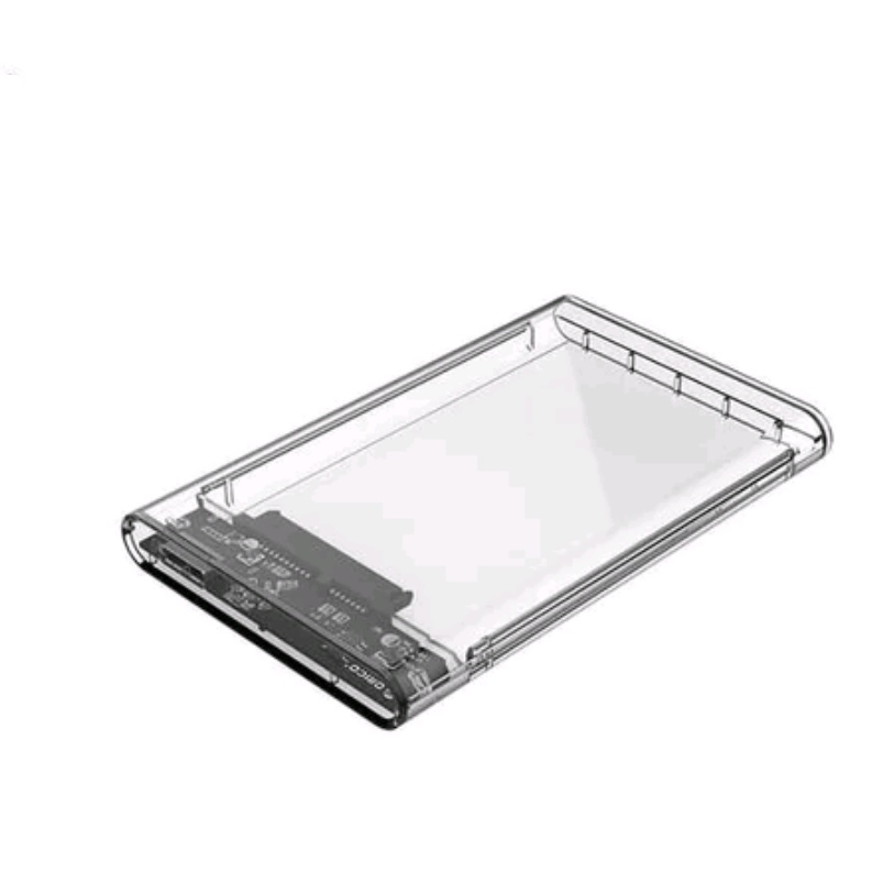 Casing HDD Hardisk 2.5 Inch Sata External Case USB 3.0 Tranparant Hardisk Laptop