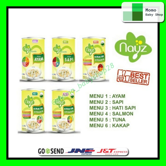 NAYZ BUBUR BERAS BAYI ORGANIK