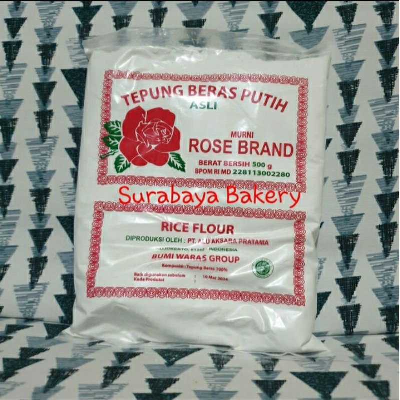 

Tepung Beras Putih Rose Brand 500gr