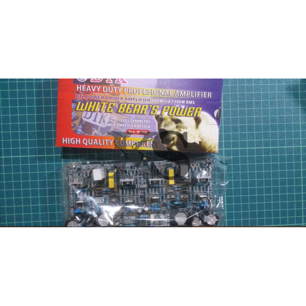 BTL Power Driver Amplifier DTK PD 1300