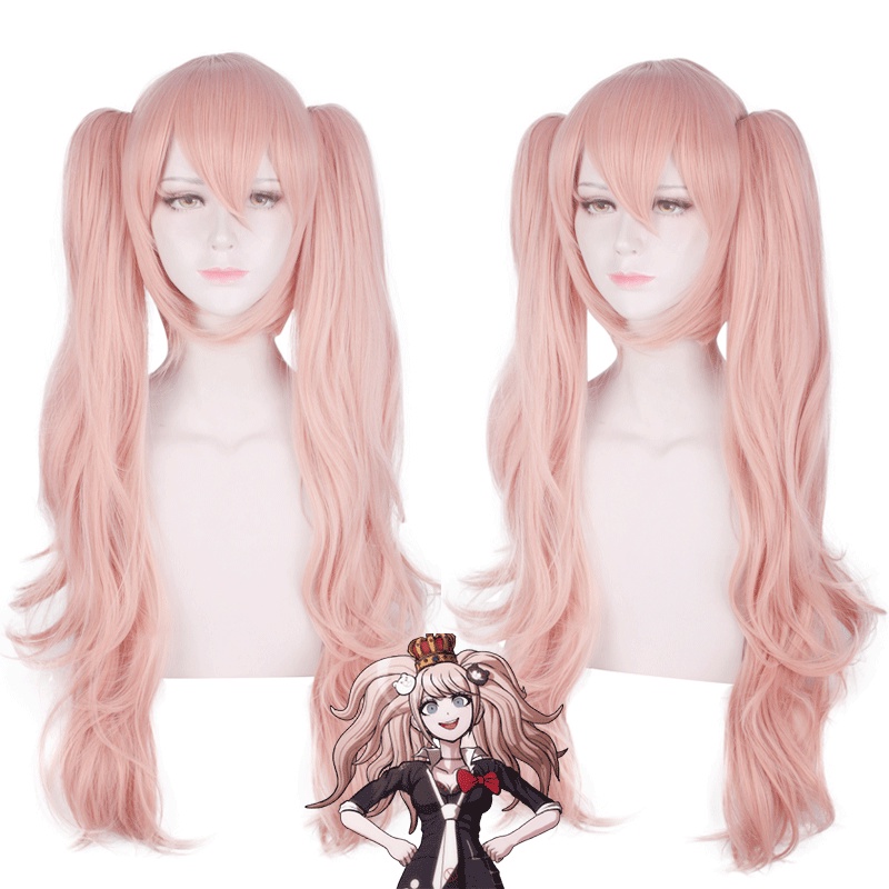 LOL-133 wig clip on  rambut palsu daily lolita cosplay danganronpa junko enoshima