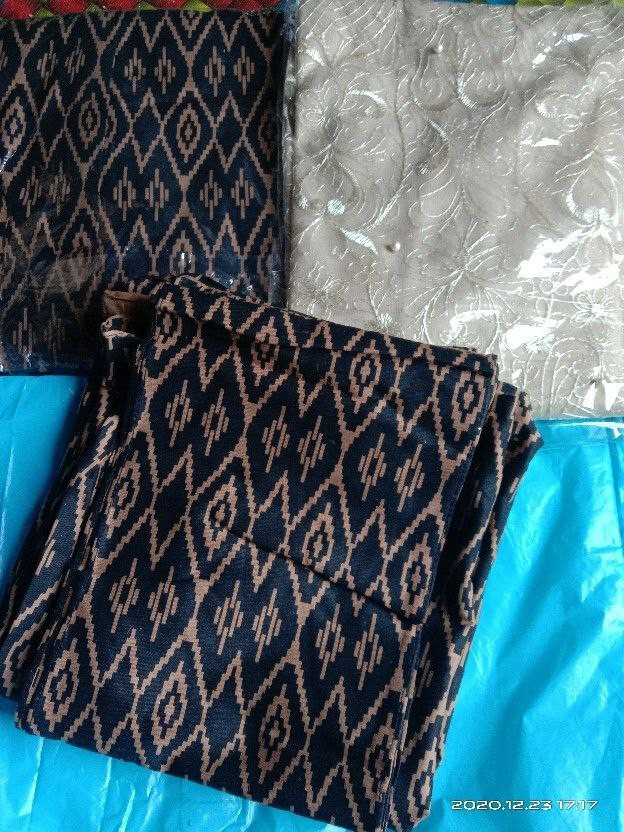 Kebaya Couple Semi Prancis Katun Bahan Kebaya Semi France Corneli Couple Casandra Batik Couple