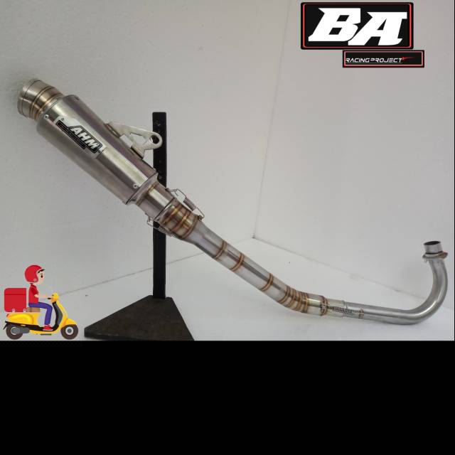 KNALPOT UNDERBOUND/KNALPOT RACING AHM VEGA JUPITER Z SUPRA FIT GRAND BLADE DLL