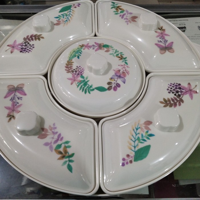 BURUAN BELI - SERVING SET / ALAT SAJI PRASMANAN 5 MELAMIN ONYX