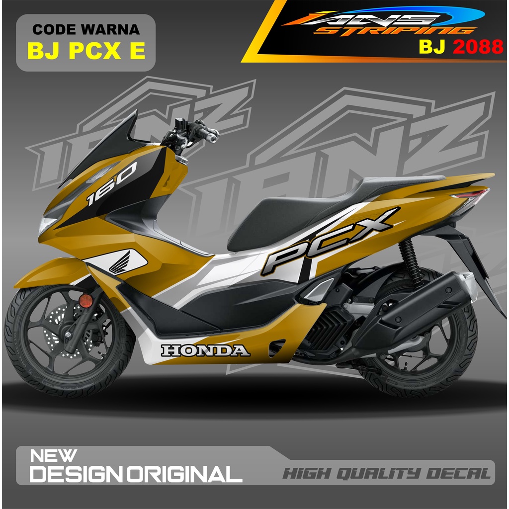 STIKER FULL BODY PCX 150 / DECAL STICKER MOTOR HONDA PCX 160 / STIKER FULL BODY PCX HIGH QUALITY / STIKER MOTOR