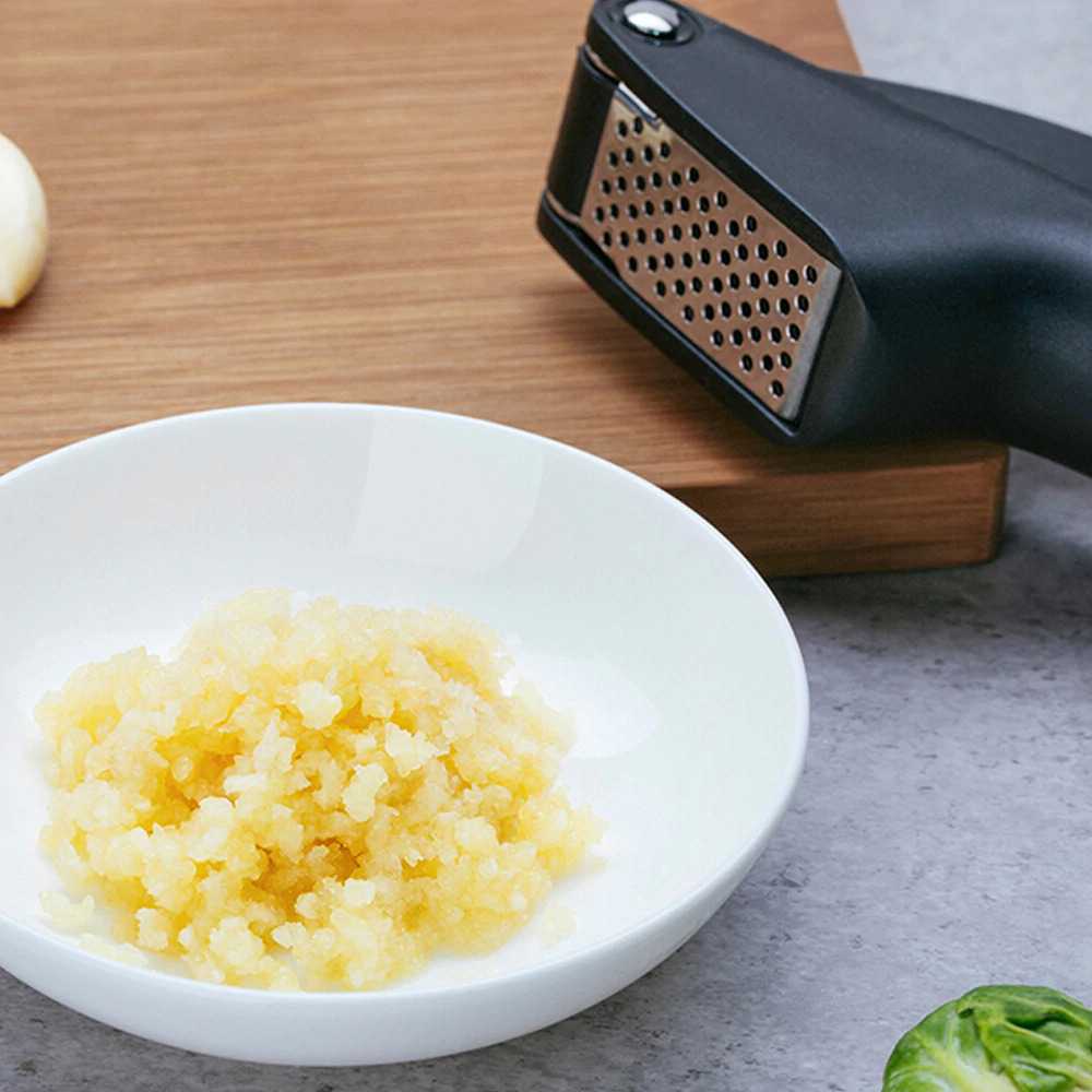 Garlic Press Penghancur Bawang Putih Xiaomi Huohou Crusher Squeezer Perlengkapan Dapur Masak