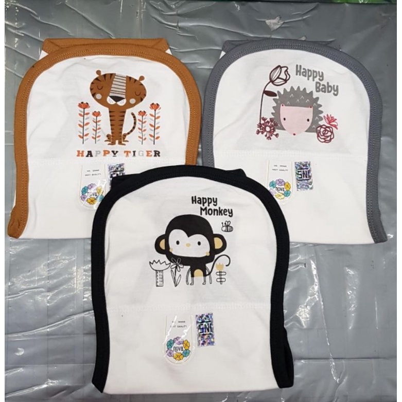 Popok 3 pcs nova baby putih