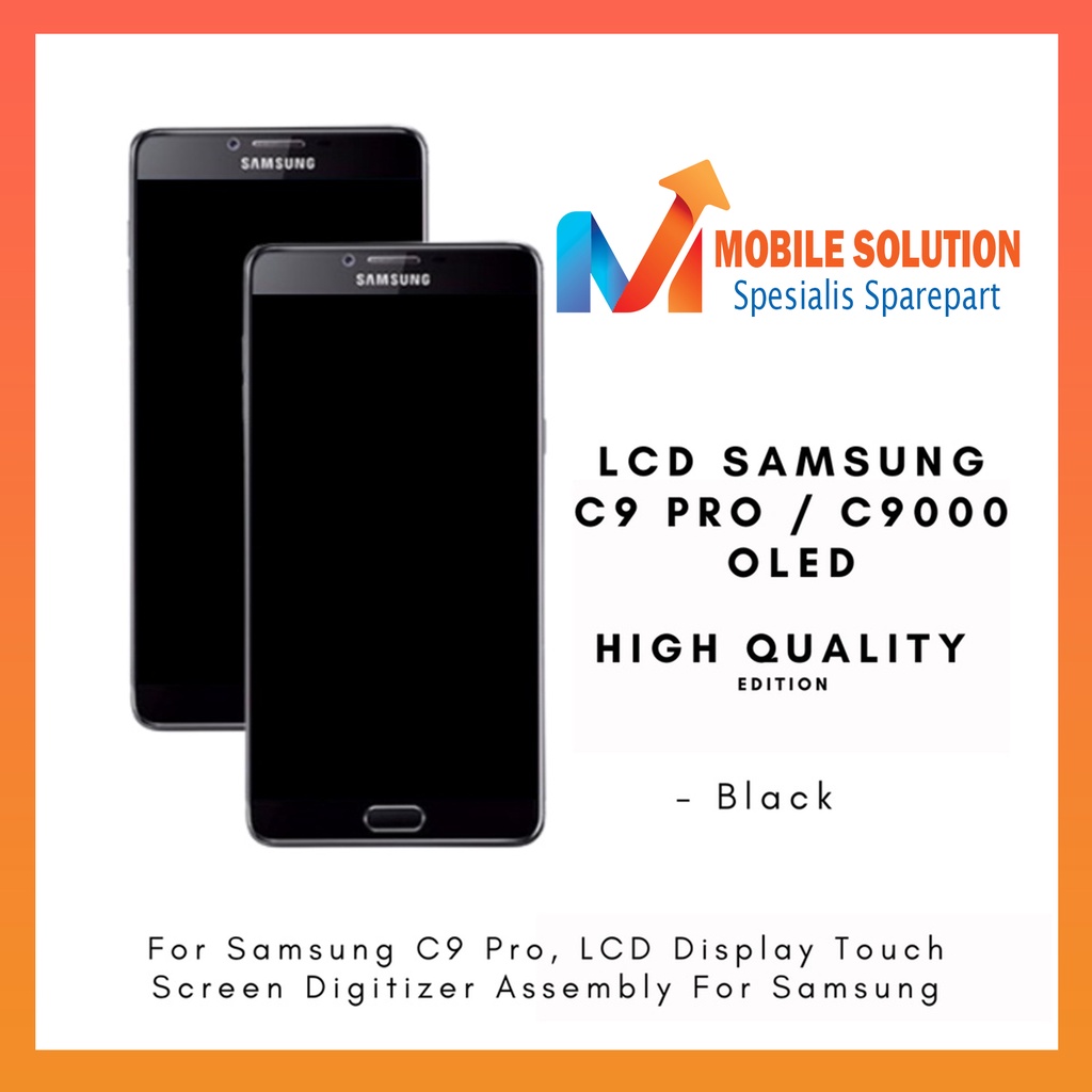 Grosir LCD Samsung C9 Pro OLED Fullset Touchscreen Garansi 1 Bulan + Packing / Bubbel