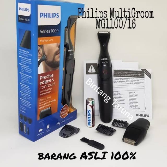 Shaver Philips MG1100/16 Shaver Multi Groom Philips MG1100 Asli 100%