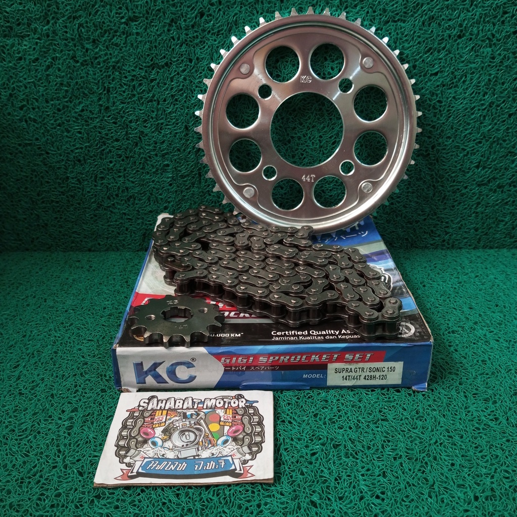 GEAR GIR SET GIR PAKET MODEL SSS SONIC 150 SUPRA GTR KC