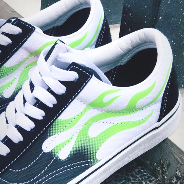 Vans Oldskool Flame Green
