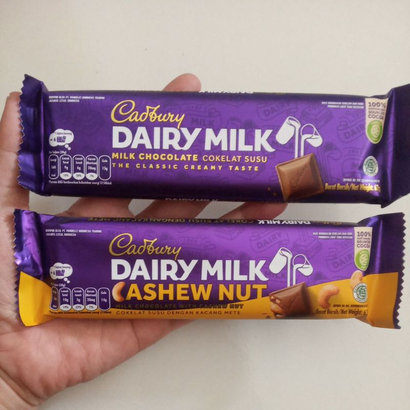 

Cadbury kemasan 65gr