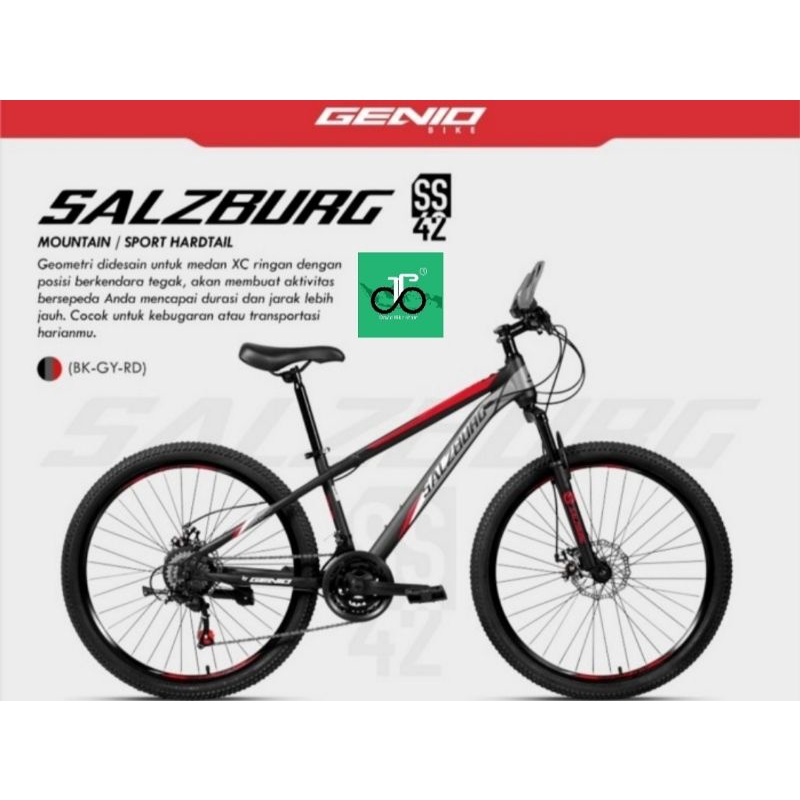 Sepeda MTB 26" Genio Salzburg SS42 (SS-42) TERBARU