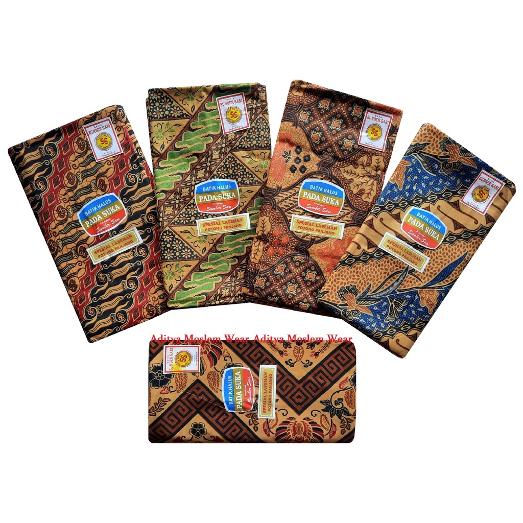 PAKET 5 PCS KAIN PANJANG PADASUKA KAIN JARIK MELAHIRKAN SAMPING KEBAT TAPIH BATIK MURAH