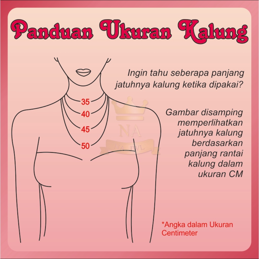 Kalung Wanita Titanium