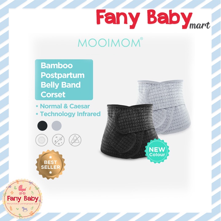 MOOIMOM BAMBOO POSTPARTUM BAND KORSET PASCA MELAHIRKAN