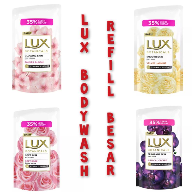 LUX Botanicals Bodywash Refill 825ml