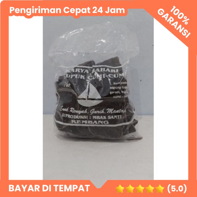 

Krupuk Cumi-Cumi Cap Karya Bahari 250gr Kerupuk Cumi Khas Rembang