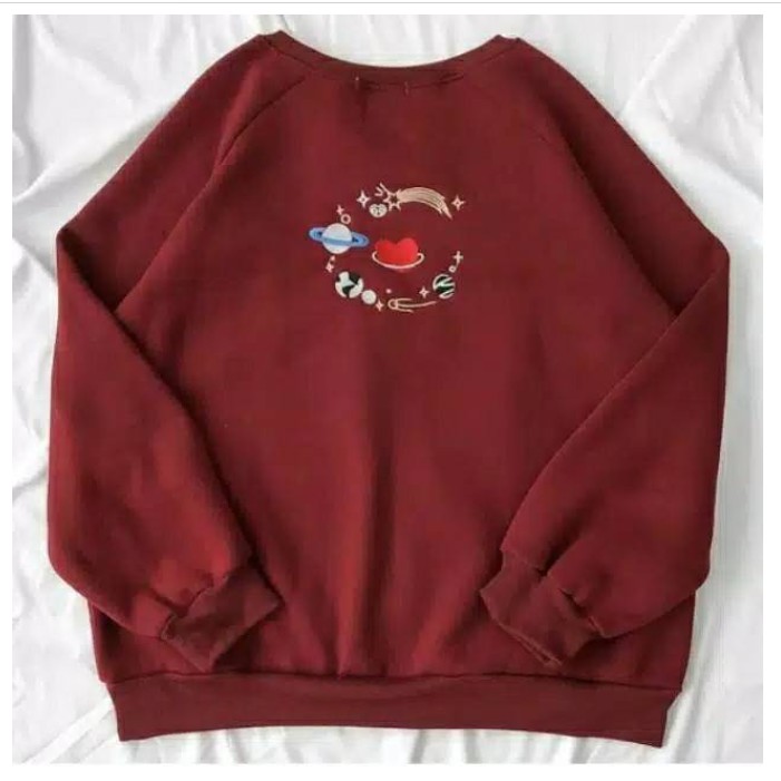 SWEATER UNISEX SATURNUS TEBAL PREMIUM TERBARU,