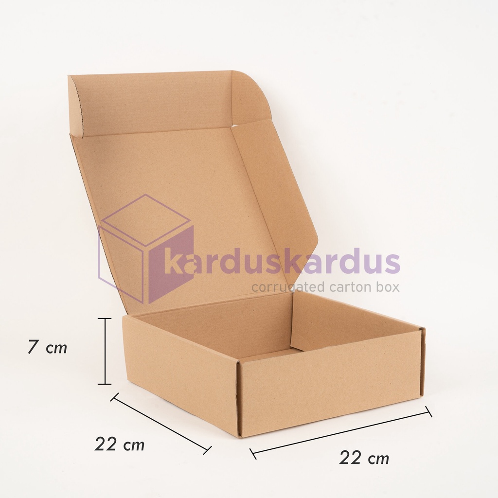 

Kardus Diecut Pizza Polos - 22x22x7 TERMURAH