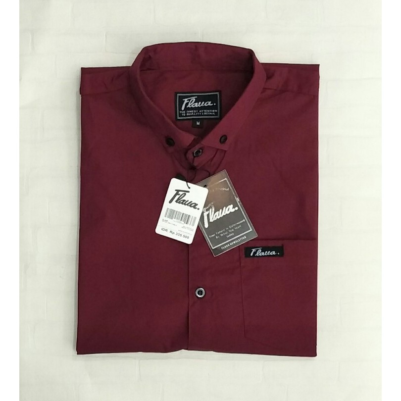 Kemeja Polos Pria ~ Kemeja FORMAL Oxford Premium ~ Kemeja Lengan Pendek