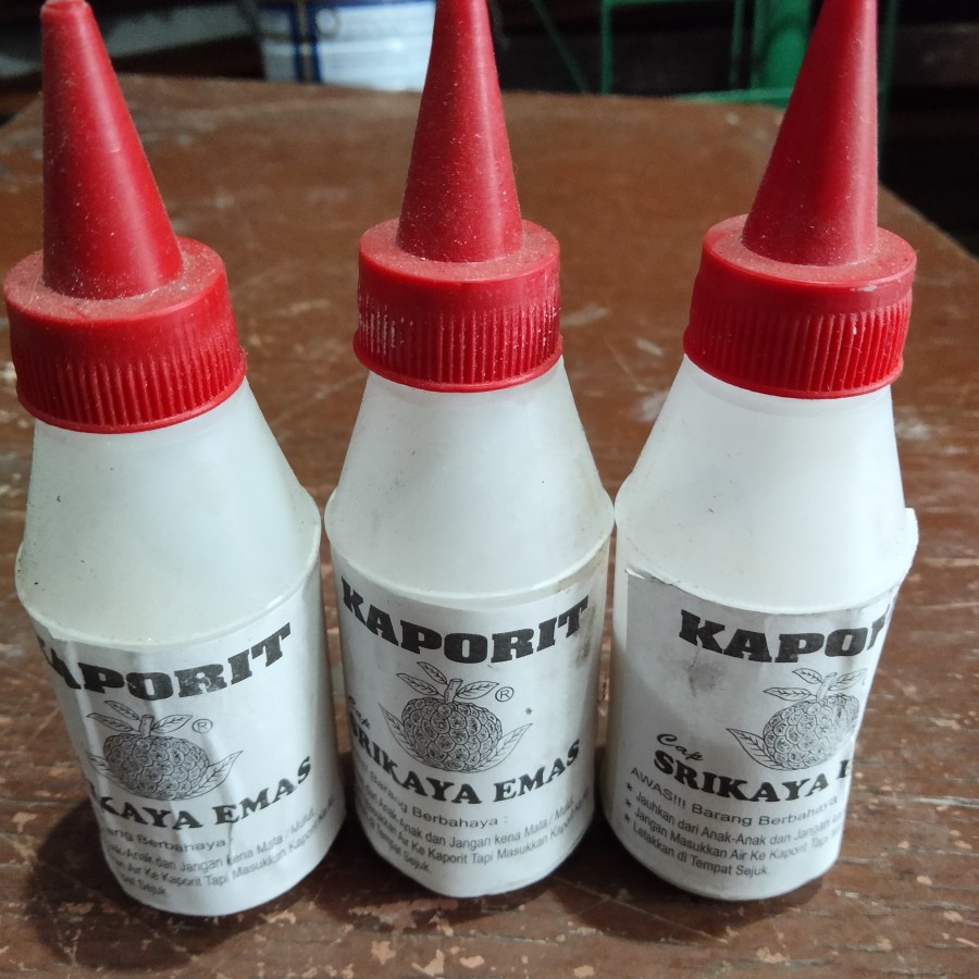 caporit / kaporit botol 150 gram isi bubuk