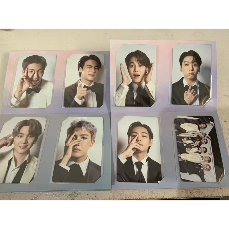 READY STOCK BTS THE FACT CHINA FOLDING CARD PHOTOCARD BENEFIT FULLSET