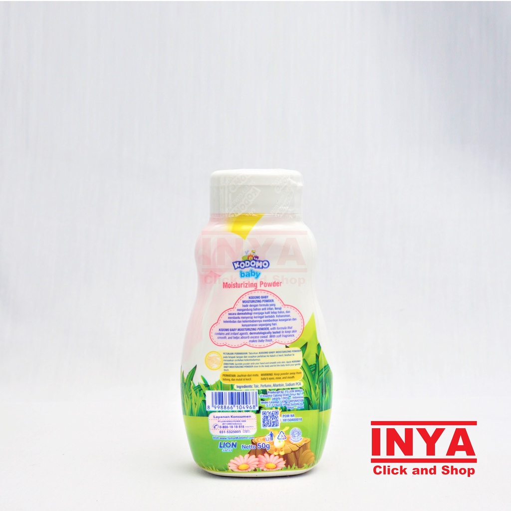 KODOMO BABY MOISTURIZING POWDER 50gr - Bedak Bayi