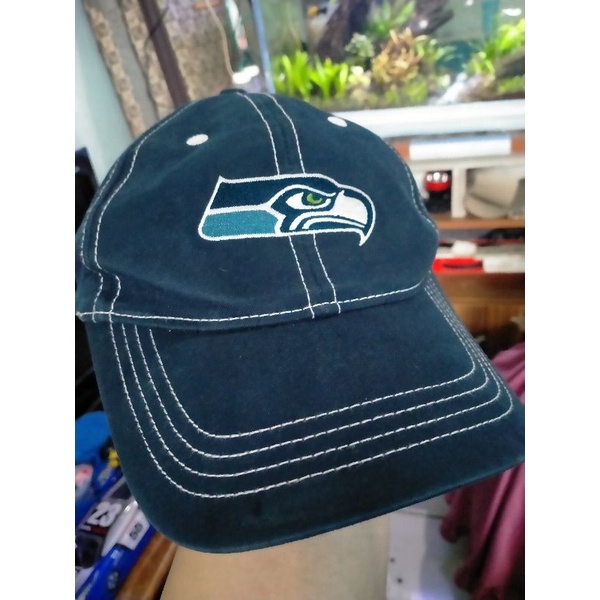 TOPI STRAP SEAHAWKS NFL PRELOVED