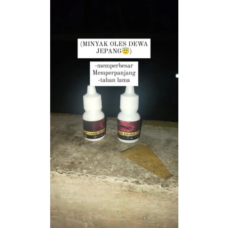 minyak oles dewa jepang original