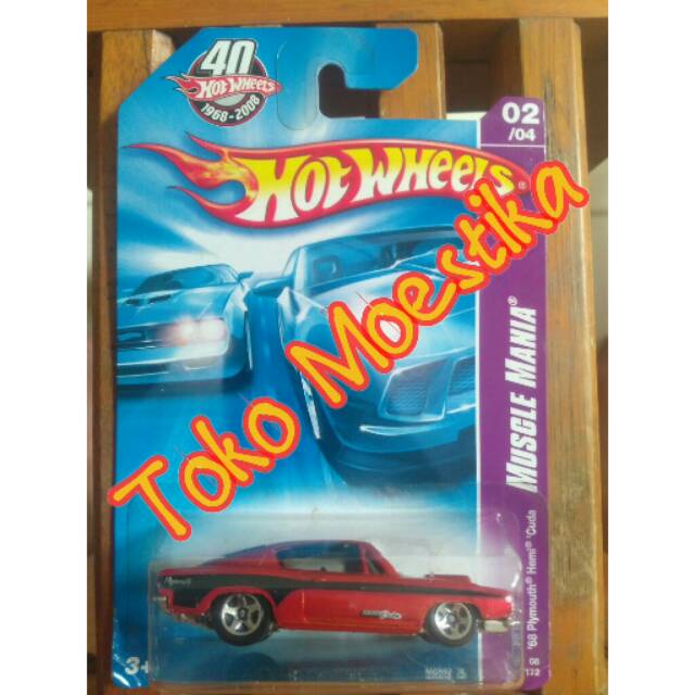 hotwheels - 68 plymouth hemi cuda