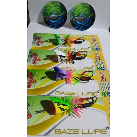 jaws lunik 2'5 cm baze lure lampung